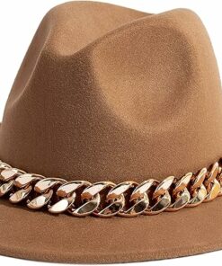 Belt Buckle Fedora Hat GR30