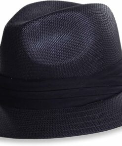 Black Fedora Hat GR20