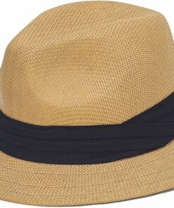 Staw Panama Fedora Hat GR19