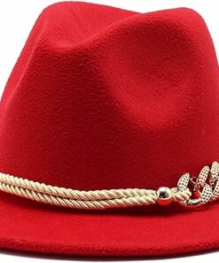 Sunset Scarlet Fedora GR28